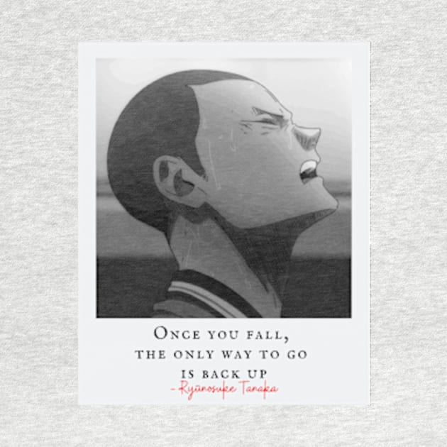 Ryu Tanaka Quote from Anime Volleyball by RareLoot19